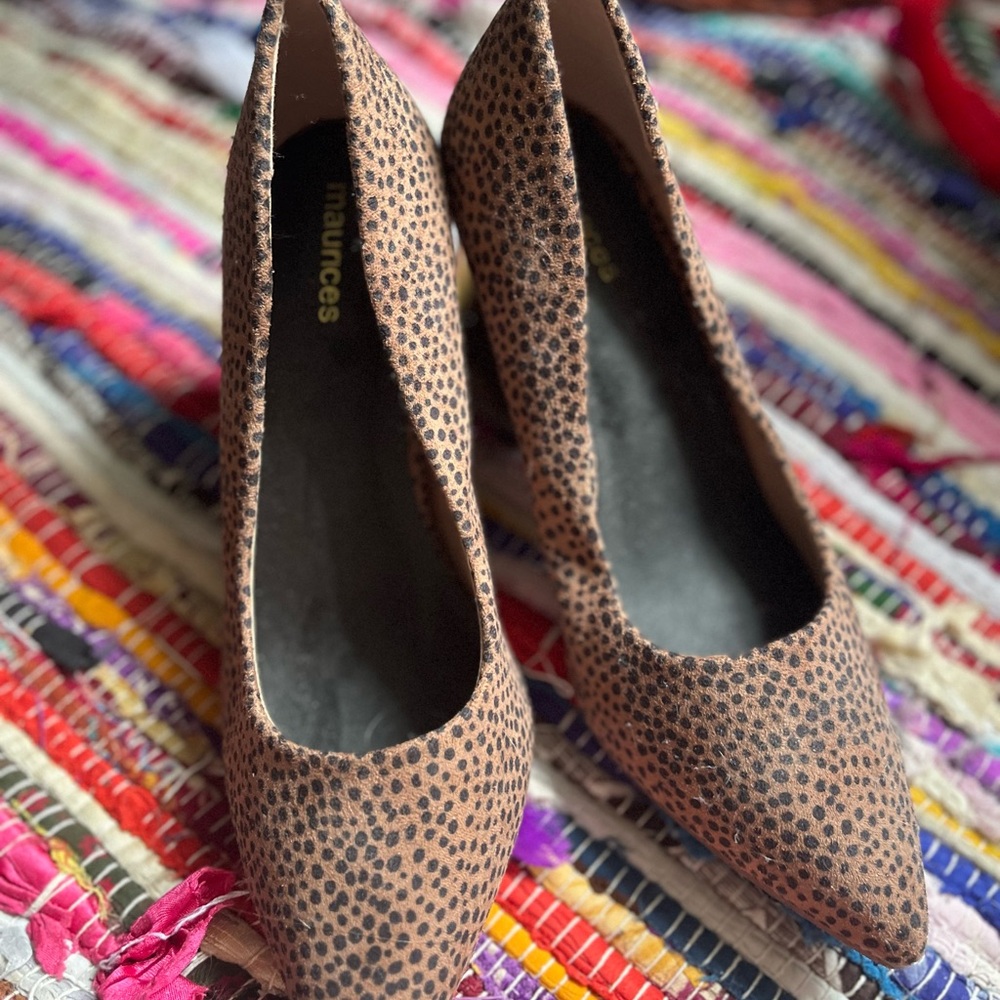 Maurices Brown and Black Heels Classic Pumps